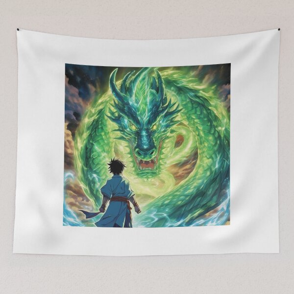 Item preview, Anime Hero Summoning Dragon – Powerful Energy Beast in Action designed and sold by MarkLines.