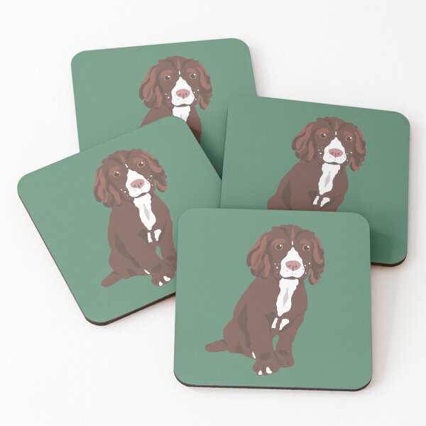 Item preview, Cocker Spaniel Pattern designed and sold by Tilly Scribbles.
