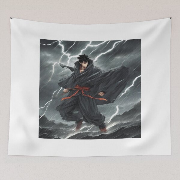 Item preview, Anime Hero Powering Up with Lightning designed and sold by MarkLines.