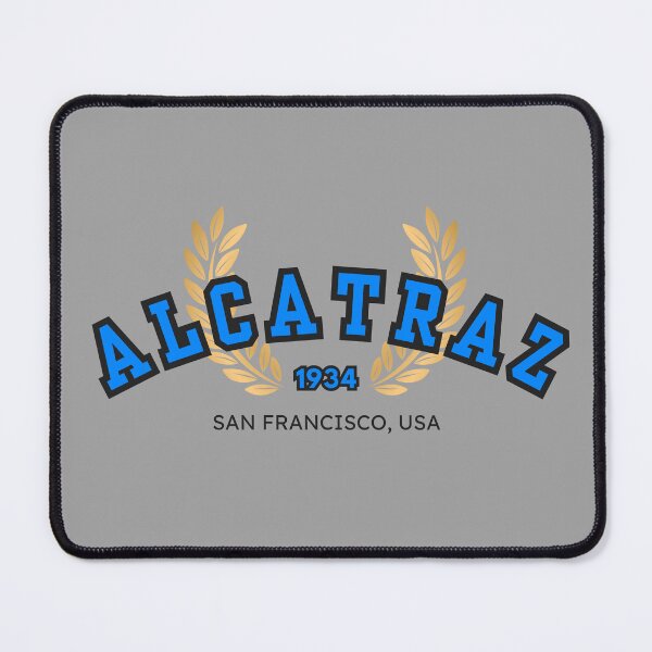 Item preview, Alcatraz Prison “Varsity,” Blue and Black designed and sold by UNK-Fatigues.