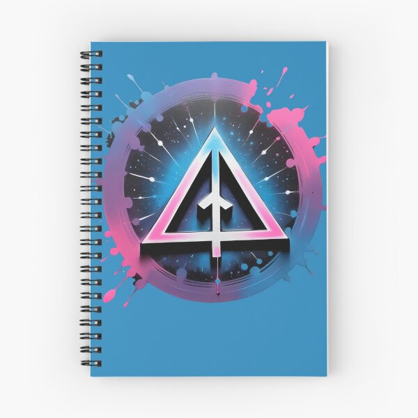 Item preview, Neon Geometric Arrow in Cosmic Splash designed and sold by WILD-WILD-CAT.
