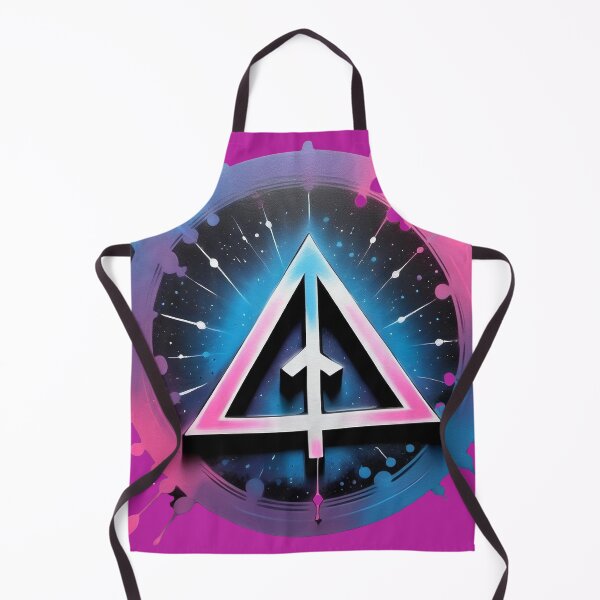 Item preview, Neon Geometric Arrow in Cosmic Splash designed and sold by WILD-WILD-CAT.