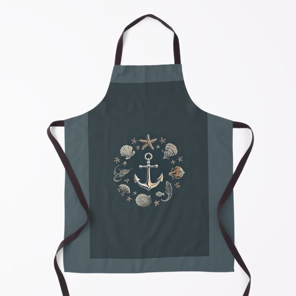 Item preview, Ocean Treasures: A Minimalist Maritime Pattern designed and sold by AmuraLumina.