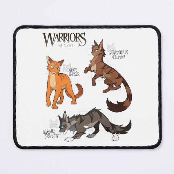 Item preview, Firestar, Brambleclaw and Hawkfrost from Warrior Cats, Sunset designed and sold by Chycero.