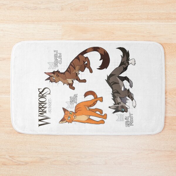 Item preview, Firestar, Brambleclaw and Hawkfrost from Warrior Cats, Sunset designed and sold by Chycero.