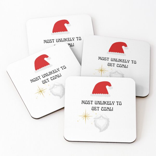 Item preview, Most Unlikely to get Coal! Christmas theme with most unlikely theme designed and sold by Shabby Script Archive | Digital Designer .