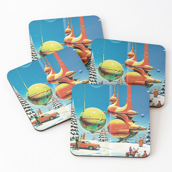 Item preview, 70s snowy winter poster designed and sold by musclebrandings.