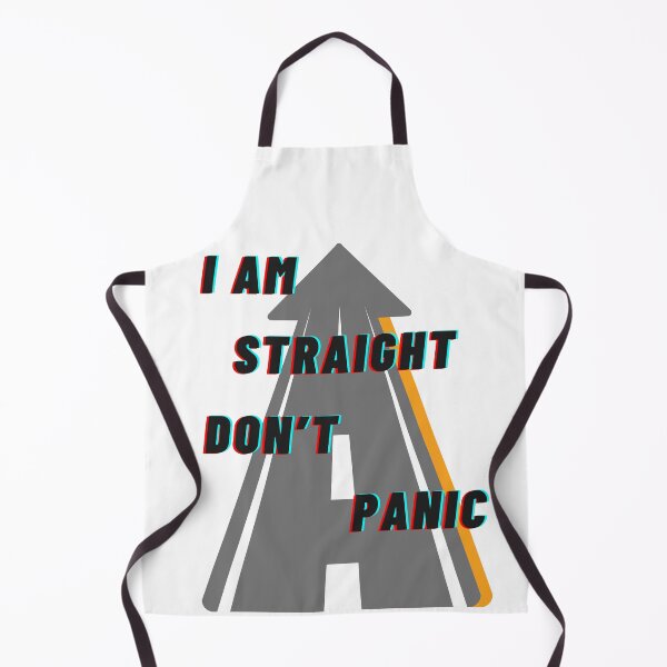 Item preview, I AM STRAIGHT - DON'T PANIC designed and sold by emanabusara.
