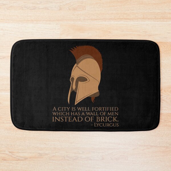 Item preview, Ancient Greek Quote - Lycurgus Of Sparta - History Of Greece designed and sold by Styrman.