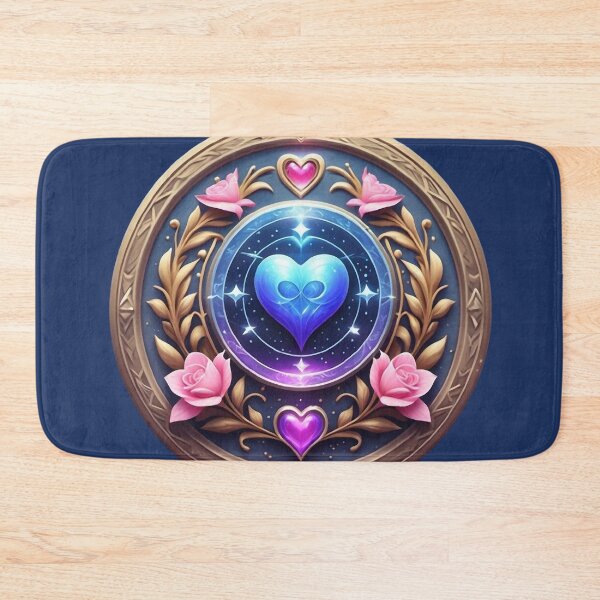 Item preview, Enchanted Heart Mandala designed and sold by WILD-WILD-CAT.