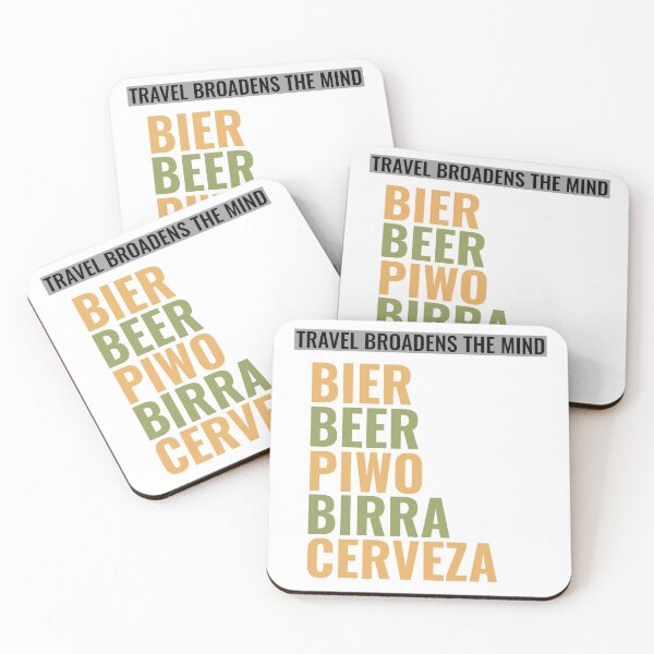 Artikelvorschau, Das Wort Bier in verschiedenen Sprachen entworfen und verkauft von Boggy62.