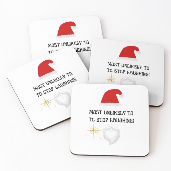 Item preview, Most Unlikely to Stop Laughing! Christmas theme, Humor designed and sold by Shabby Script Archive | Digital Designer .