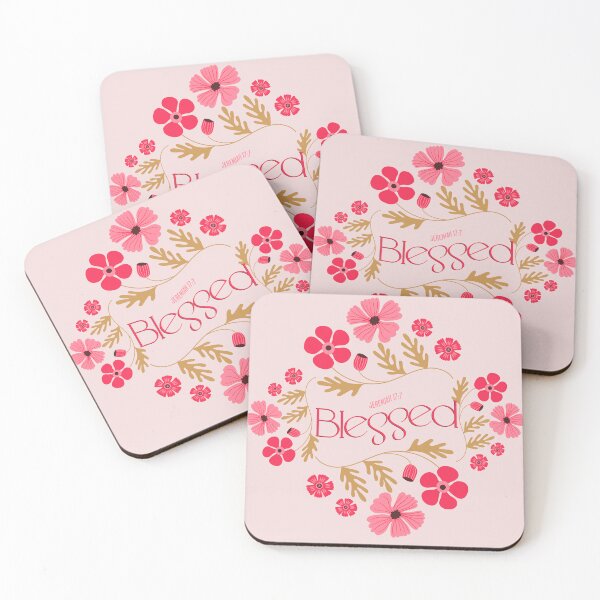 Item preview, Blessed Floral Graphic designed and sold by WhatHeSaid.