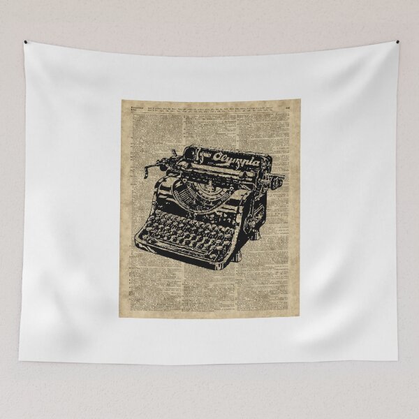 Item preview, Vintage Typewriter Dictionary Art designed and sold by DictionaryArt.