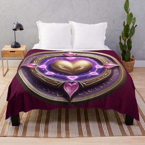Item preview, Golden Heart Mandala of Love designed and sold by WILD-WILD-CAT.
