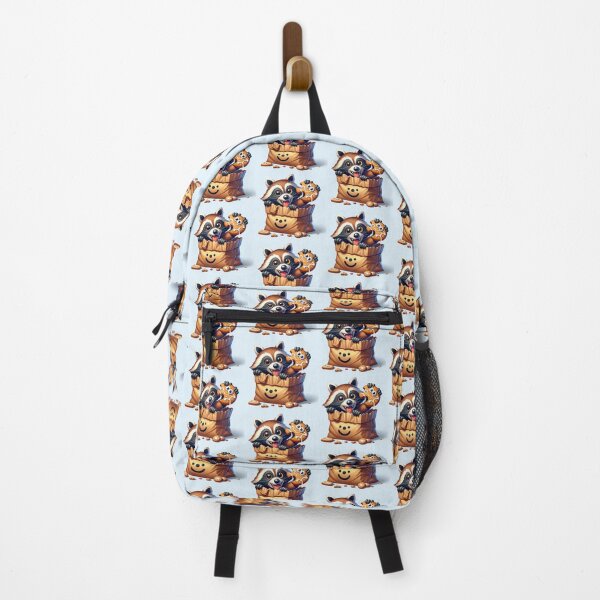 Item preview, Cute Raccoon With Snacks designed and sold by DSoriaDesign.
