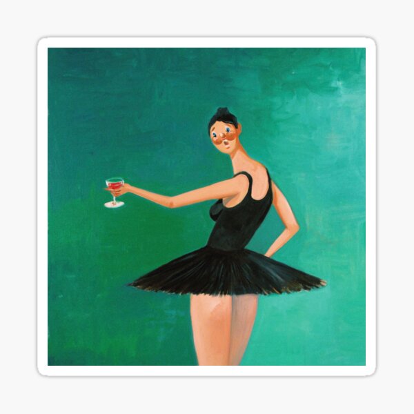 Aperçu de l'œuvre Ballerine MBDTF créée et vendue par JAGonzales.