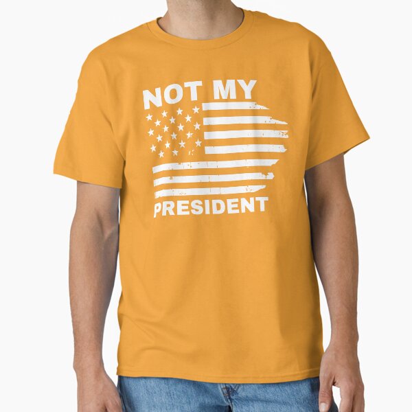 Item preview, Not my president not my voice designed and sold by Meandmyshop.
