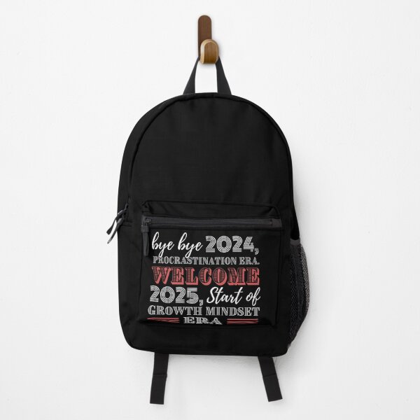 Item preview, Bye 2024 Procrastination Era Welcome 2025 Growth Mindset Era Design designed and sold by Raise2Shine.