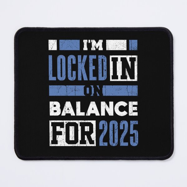 Item preview, 2025 Balance Goals, Focused Mindset for Intentional Living designed and sold by Maria Garcia.