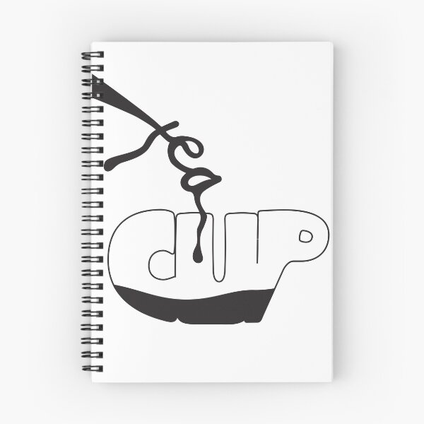Item preview, Tea Cup Typography designed and sold by Lilwhitefox.