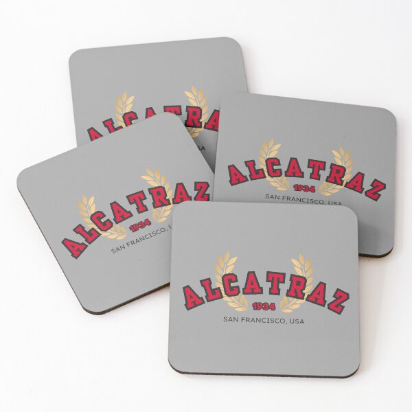 Item preview, Alcatraz Prison “Varsity,” Red and Black designed and sold by UNK-Fatigues.
