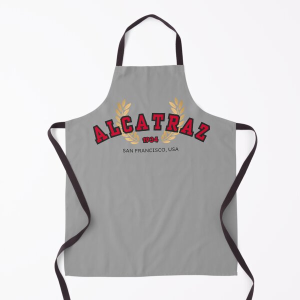 Item preview, Alcatraz Prison “Varsity,” Red and Black designed and sold by UNK-Fatigues.