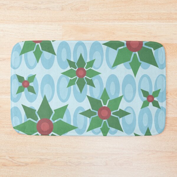 Artikelvorschau, Atomic Age Weihnachten Holly Blue entworfen und verkauft von thepixelgarden.