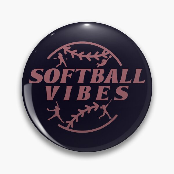 Item preview, softball vibes designed and sold by  ViralVisionsCreating .