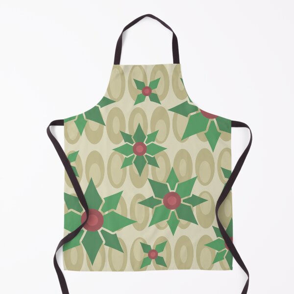 Artikelvorschau, Atomic Age Weihnachten Holly Gold entworfen und verkauft von thepixelgarden.