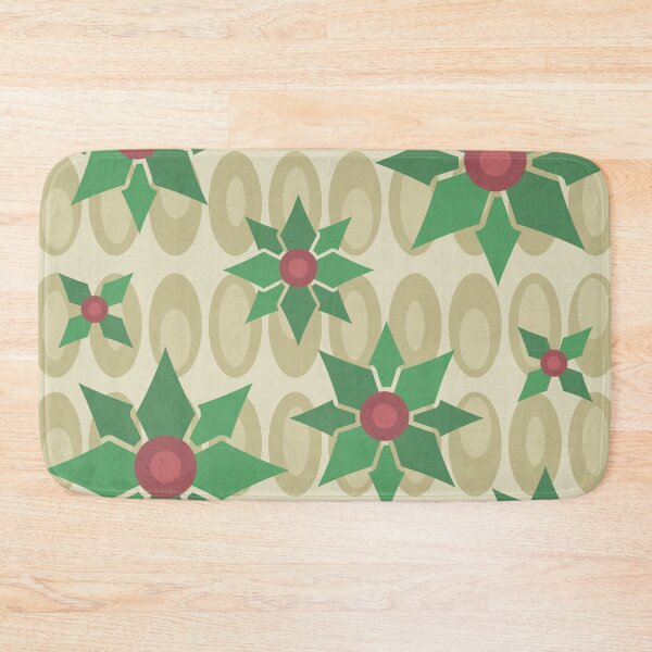 Artikelvorschau, Atomic Age Weihnachten Holly Gold entworfen und verkauft von thepixelgarden.