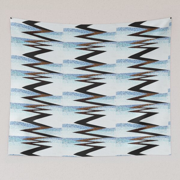 Item preview, Zig Zag designed and sold by MAMA LXXVIII: Unique Arts Projects by Marsailhe.