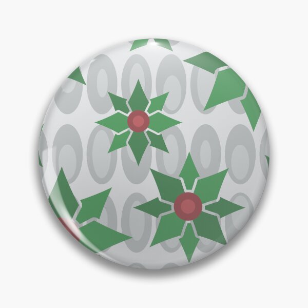 Artikelvorschau, Atomic Age Weihnachtsstechpalme Silber entworfen und verkauft von thepixelgarden.