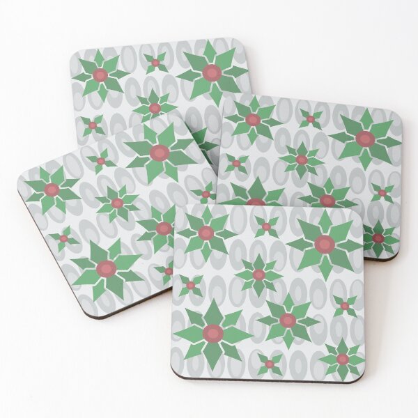 Artikelvorschau, Atomic Age Weihnachtsstechpalme Silber entworfen und verkauft von thepixelgarden.