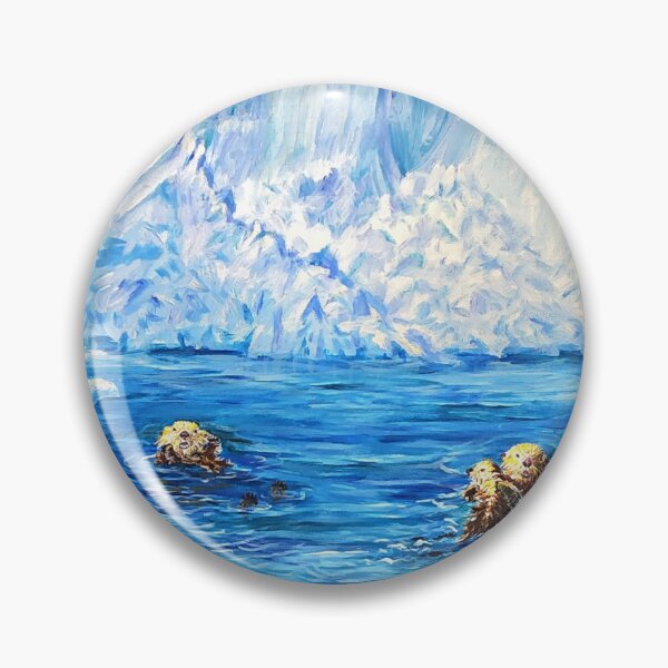 Item preview, Alaskan Otters designed and sold by MarthaTownerArt.