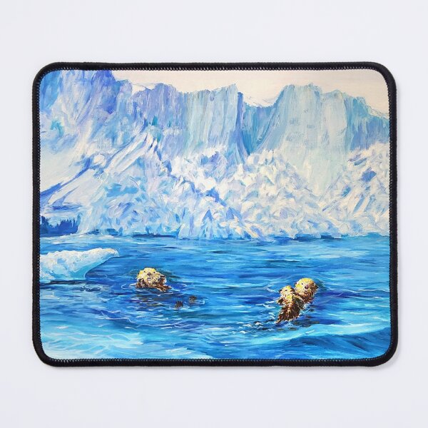 Item preview, Alaskan Otters designed and sold by MarthaTownerArt.