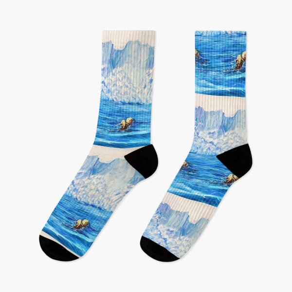 Item preview, Alaskan Otters designed and sold by MarthaTownerArt.