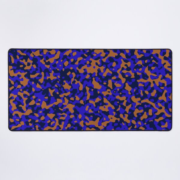 Item preview, Brown and Blue Camouflage Pattern with Dark Shades designed and sold by ModdiesColors.
