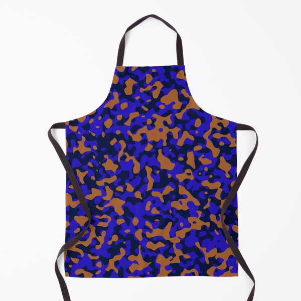 Item preview, Brown and Blue Camouflage Pattern with Dark Shades designed and sold by ModdiesColors.