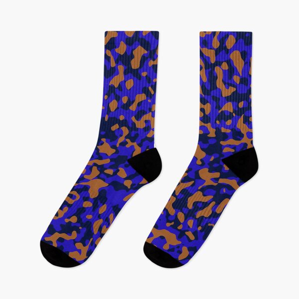 Item preview, Brown and Blue Camouflage Pattern with Dark Shades designed and sold by ModdiesColors.