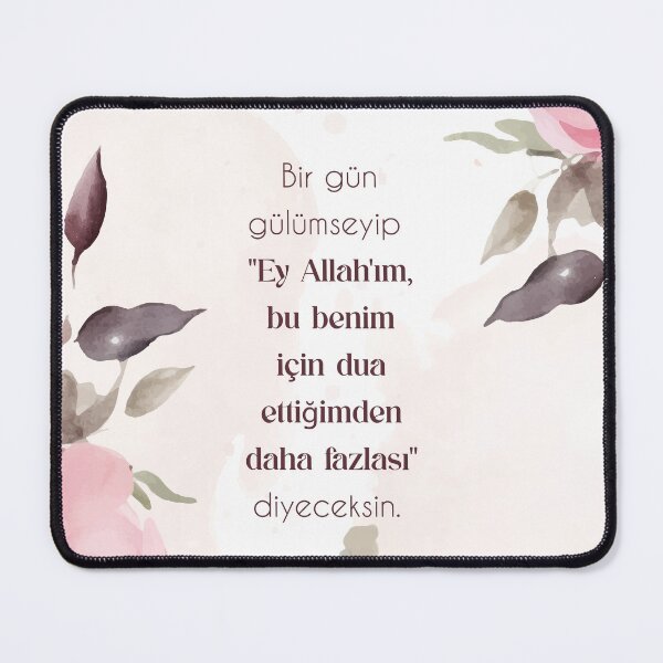 Item preview, A Grateful Smile: Bir Gün Gülümseyip "Ey Allah'ım, Bu Benim İçin Dua Ettiğimden Daha Fazlası" Diyeceksin designed and sold by MagicCreationsW.