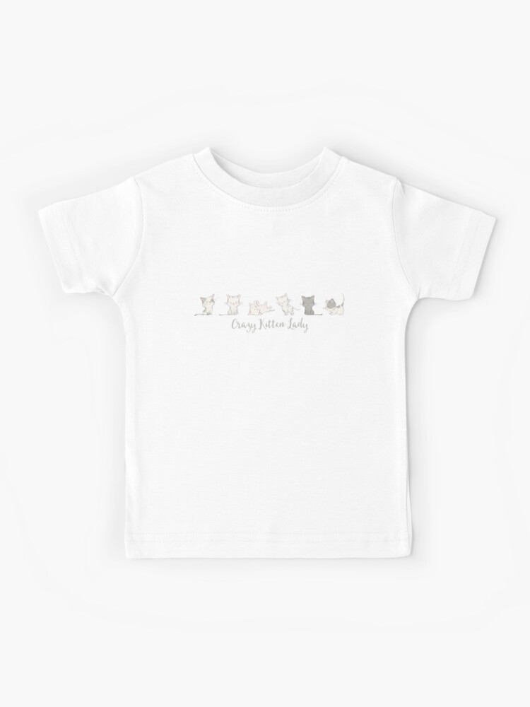 kitten lady t shirt