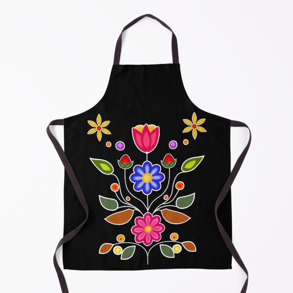 Item preview, Ojibwe Symbols Anishinaabe Floral Pattern designed and sold by YalenArt.