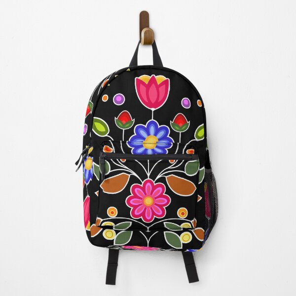 Item preview, Ojibwe Symbols Anishinaabe Floral Pattern designed and sold by YalenArt.