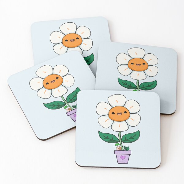 Artikelvorschau, Kawaii-Blumen entworfen und verkauft von designing01Ar3.