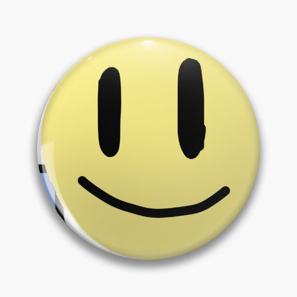 Item preview, blue checkered happy face designed and sold by Annella-Eden.
