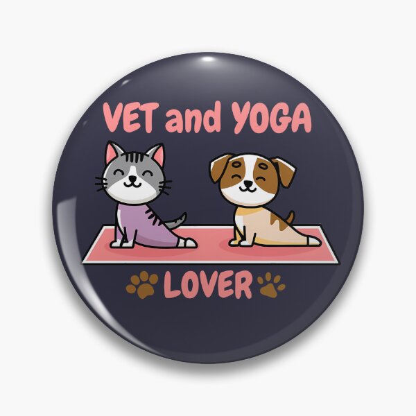 Item preview, Veterinary and Yoga Lover - Zen Design for Animal and Yoga Enthusiasts designed and sold by tinytwist.