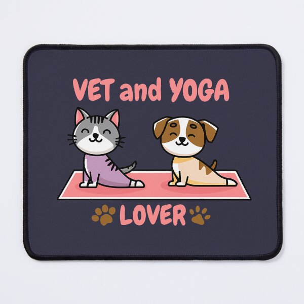 Item preview, Veterinary and Yoga Lover - Zen Design for Animal and Yoga Enthusiasts designed and sold by tinytwist.