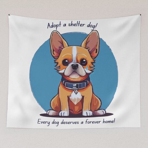 Item preview, Adopt a Shelter Dog  designed and sold by noisyduck.