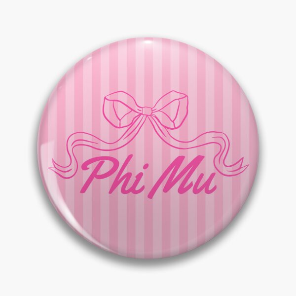 Item preview, Phi Mu pink bow  designed and sold by amorales98.